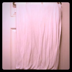 White Infinity Scarf